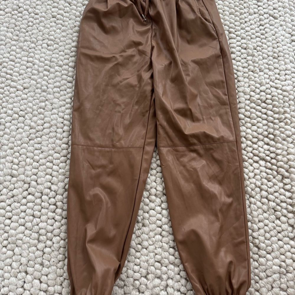 Zara Brown Joggers - Picture 3 of 4